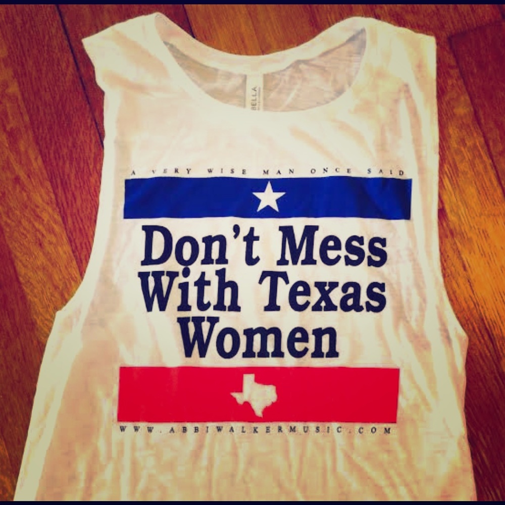 Don’t Mess With Texas Women Muscle T-Shirt